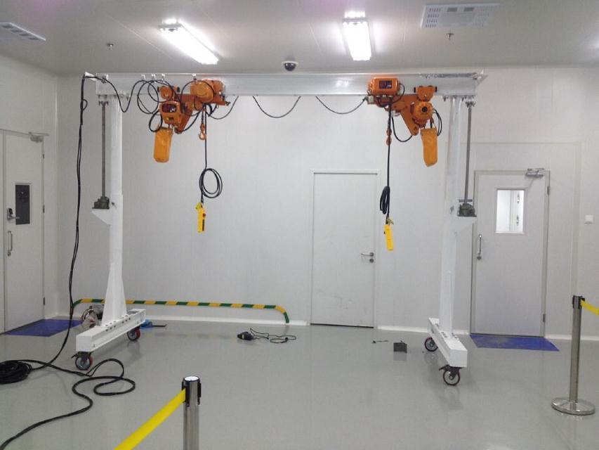 ʮ�f��������܇�g���T�����ؙC 100,000 level cleaning workshop gantry crane